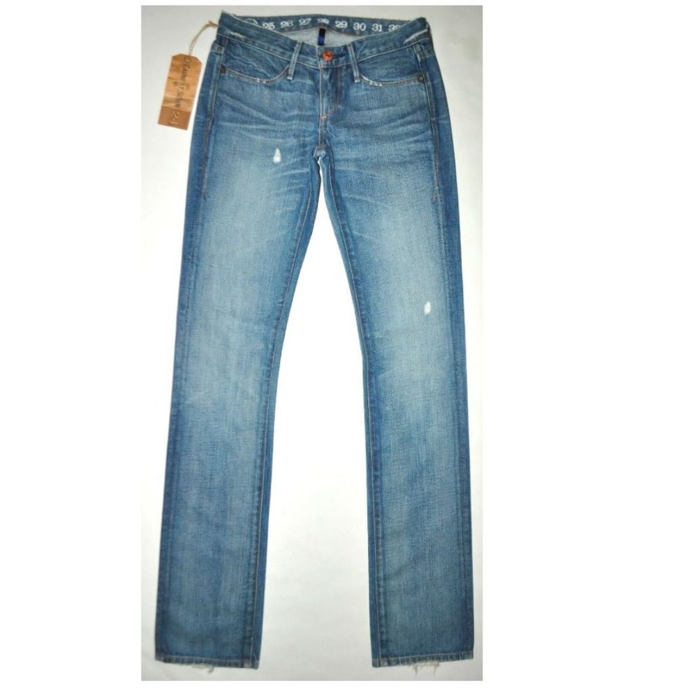 Earnest Sewn Decca Straight-Leg jean in Chester 24